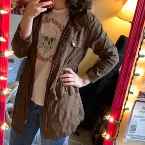 Brown Love Tree Jacket